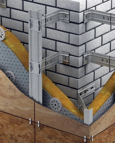 Производство и поставка кронштейнов и профилей для вентилируемых фасадов и гипсокартонных листов